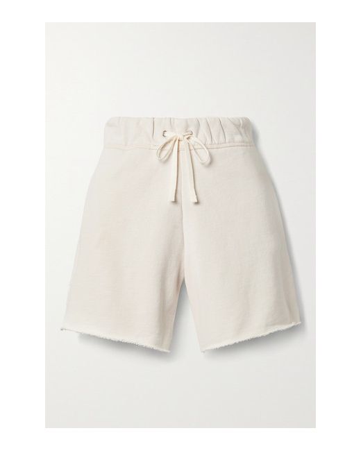 James Perse Cotton-jersey Shorts Off-