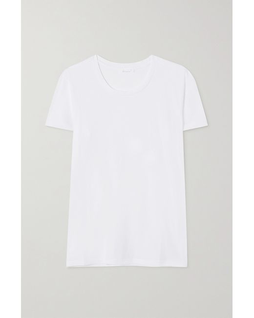 Skin Net Sustain Carly Organic Pima Cotton-jersey T-shirt