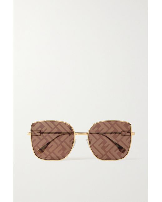 Fendi Square-frame tone Sunglasses one