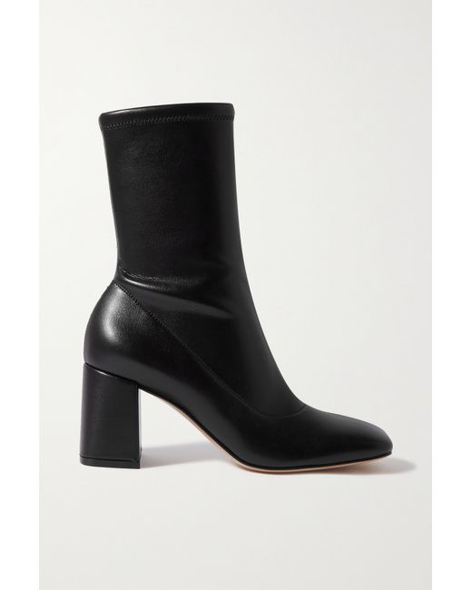 Gianvito Rossi 70 Leather Ankle Boots