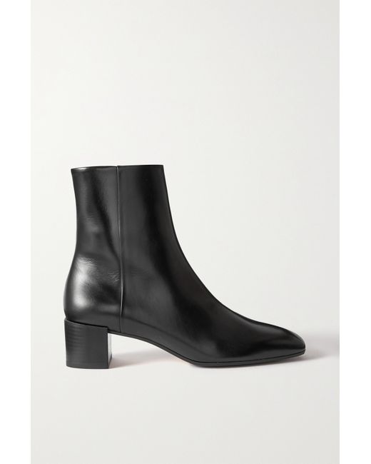 Aeyde Linn Leather Ankle Boots
