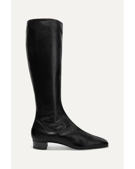 by FAR Edie Leather Knee Boots