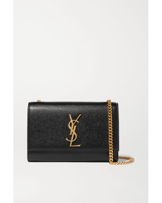 Saint Laurent Monogramme Kate Small Textured-leather Shoulder Bag