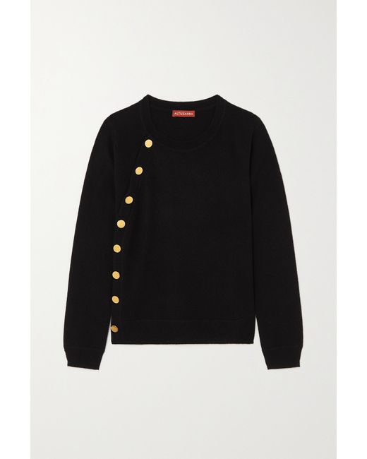 Altuzarra Minamoto Button-detailed Cashmere Sweater