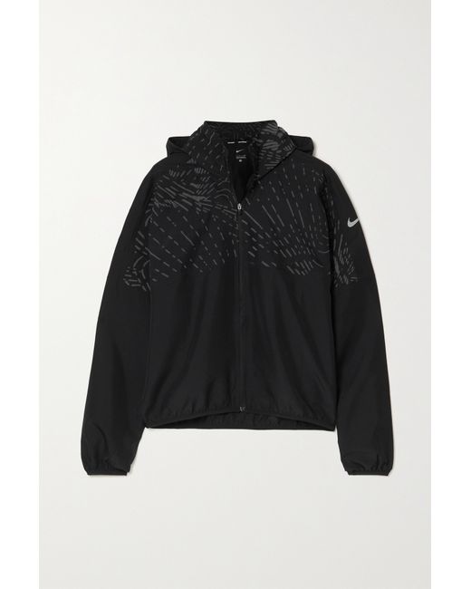 Nike Printed Dri-fit Shell Hooded Jacket