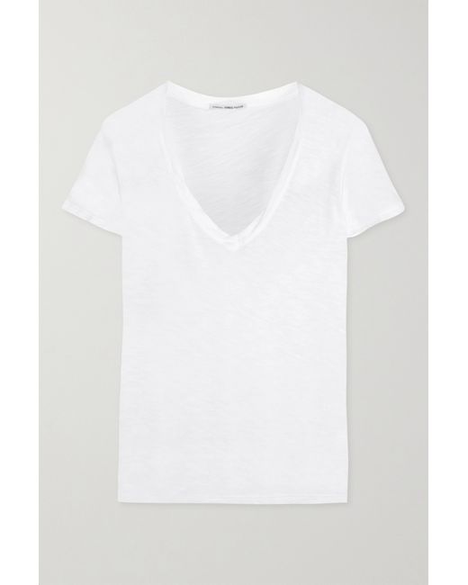 James Perse Casual Slub Cotton-jersey T-shirt