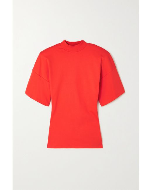 Attico Cotton-jersey T-shirt