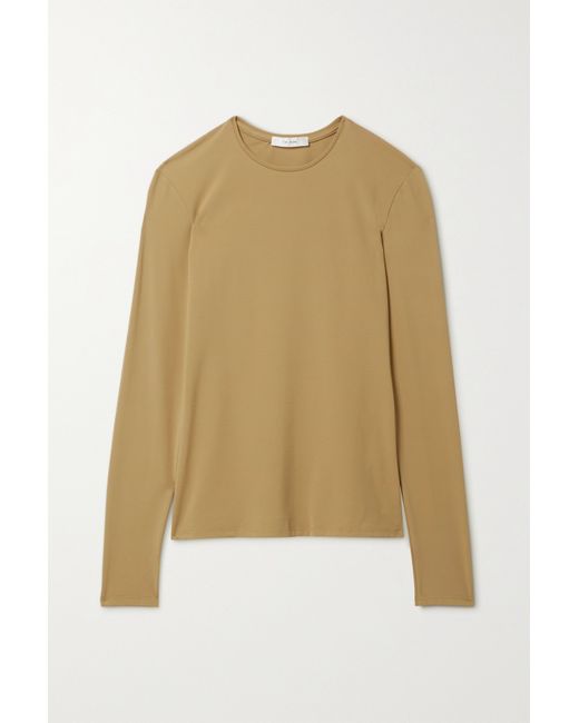 The Row Iverness Stretch-jersey Top