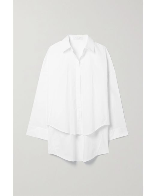 Michael Kors Collection Oversized Cotton-poplin Shirt