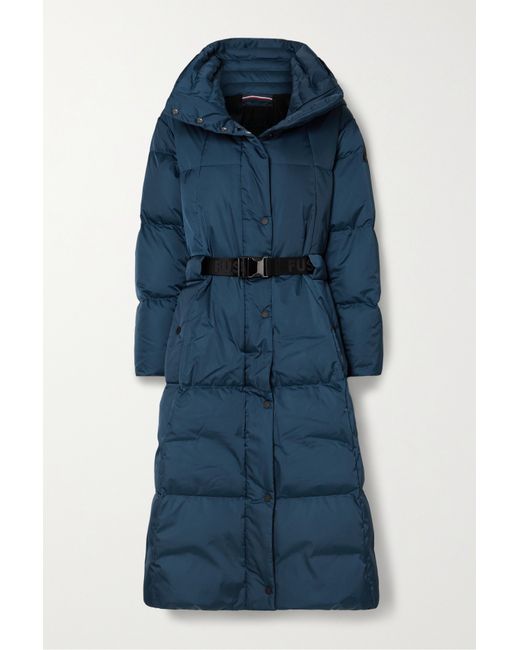 Fusalp Odette Ii Hooded Belted Quilted Shell Down Jacket