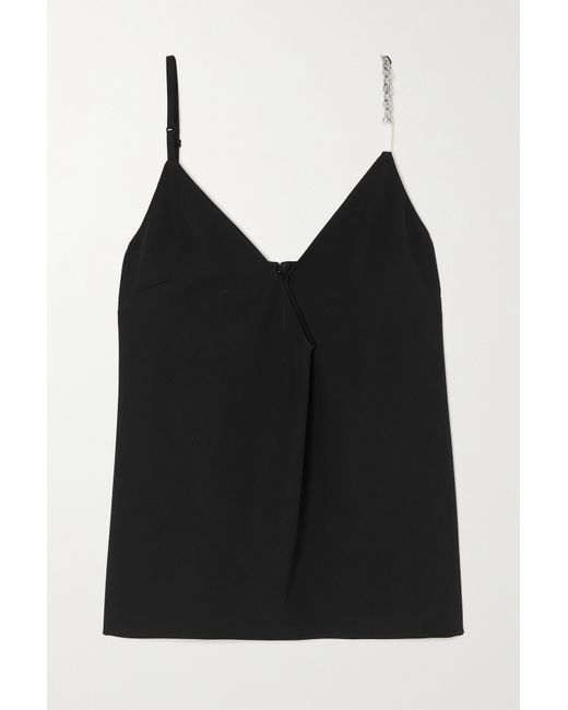 Givenchy Chain-embellished Twill Camisole