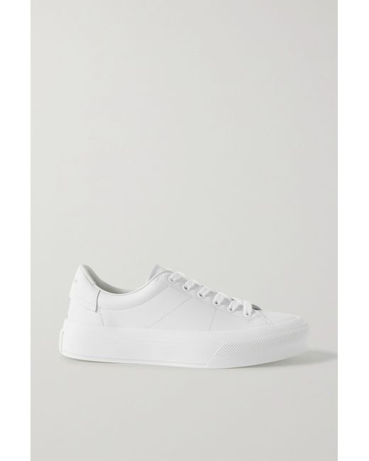 Givenchy City Court Logo-detailed Leather Sneakers