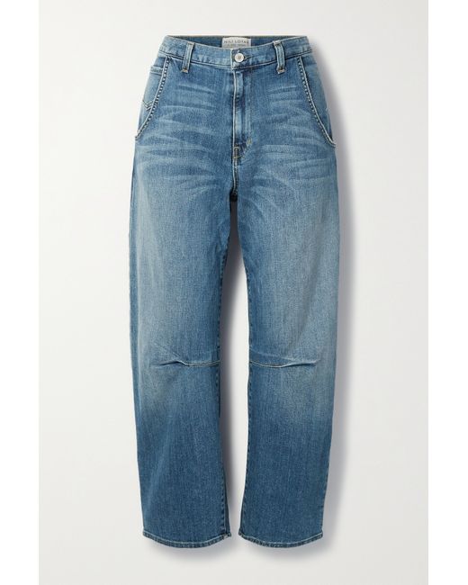 Nili Lotan Emerson High-rise Tapered Jeans