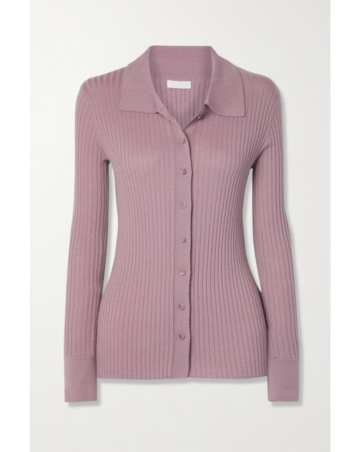 Sablyn Reign Ribbed Cashmere Cardigan