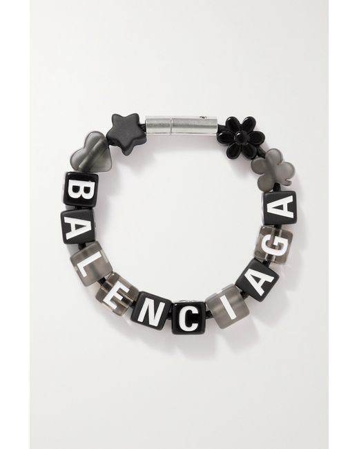 Balenciaga Toy tone And Bead Bracelet