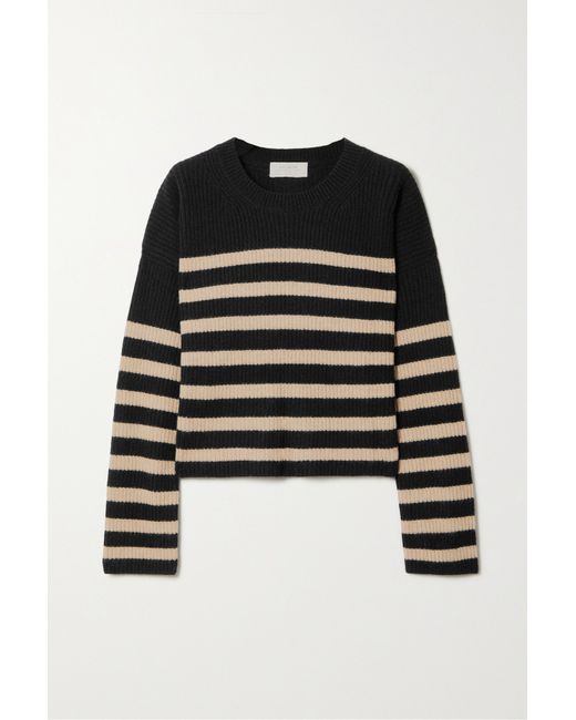 La Ligne Mini Toujours Striped Cashmere Sweater