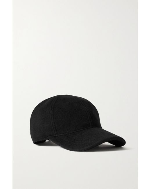 Totême Double Wool And Cashmere-blend Baseball Cap