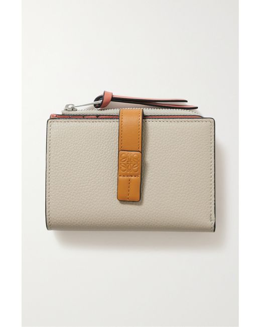 Loewe Two-tone Leather Wallet