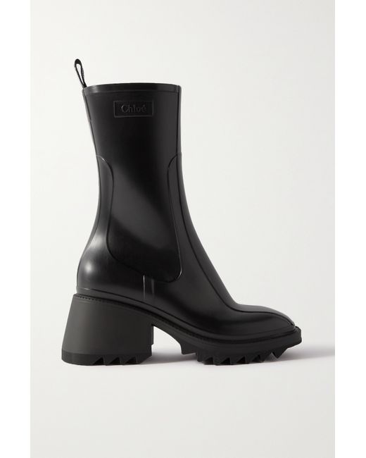 Chloé Betty Rubber Ankle Boots