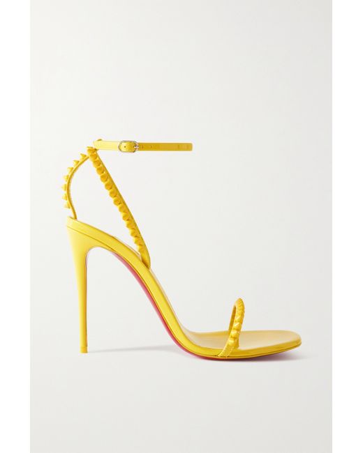 Christian Louboutin So Me 100 Spiked Leather Sandals