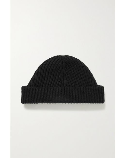 The Row Ribbed Cashmere Beanie