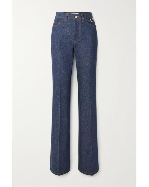 Fendi High-rise Straight-leg Jeans