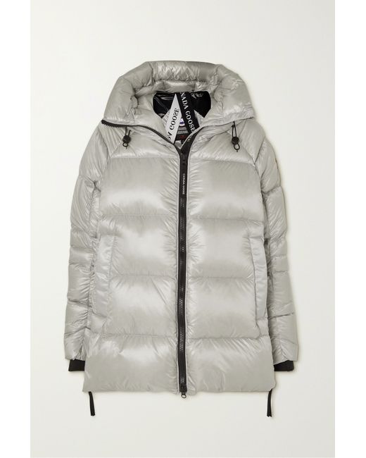Canada Goose Cypress Hooded Quilted Recycled Shell Down Jacket