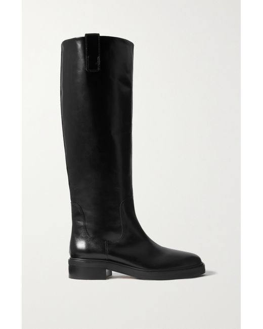 Aeyde Henry Leather Knee Boots