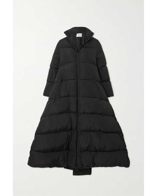 Balenciaga Oversized Quilted Padded Shell Coat