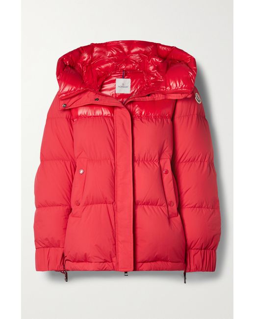 Moncler Etival Hooded Quilted Shell Down Jacket