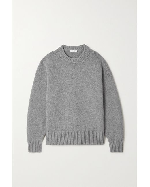 The Row Ophelia Oversized Wool And Cashmere-blend Sweater