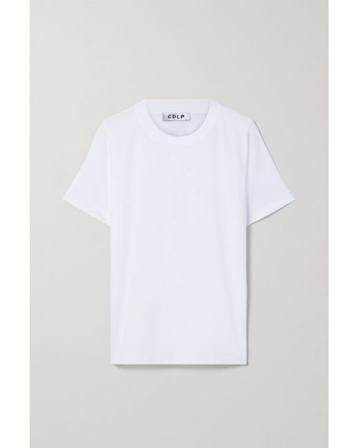 Cdlp Lyocell And Cotton-blend T-shirt