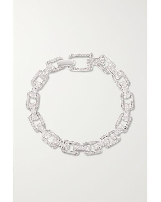 Shay Deco Link 18-karat Diamond Bracelet one