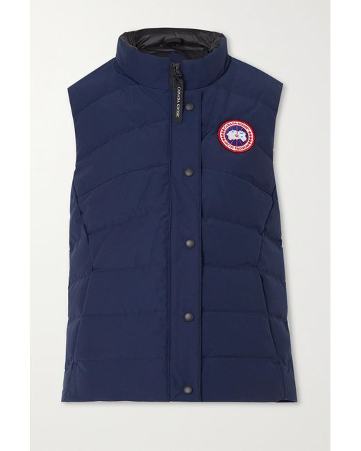 Canada Goose Freestyle Quilted Shell Down Vest Navy
