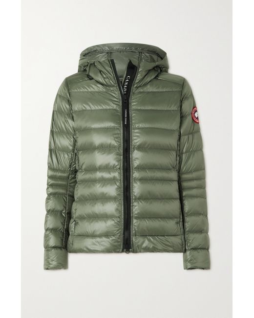 Canada Goose Cypress Hooded Quilted Recycled-ripstop Down Jacket