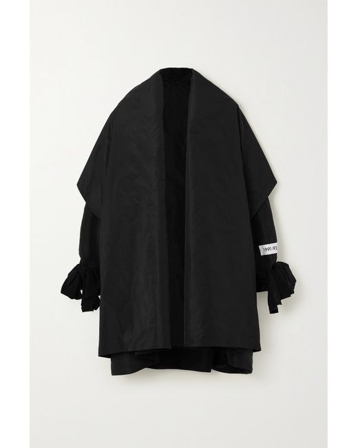 Dolce & Gabbana Oversized Duchesse Silk-satin Jacket