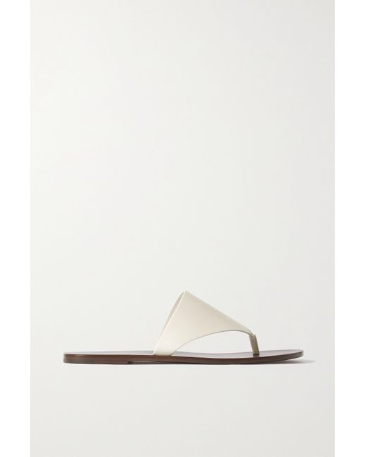 The Row Avery Leather Sandals