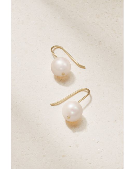 Mateo 14-karat Pearl Earrings One