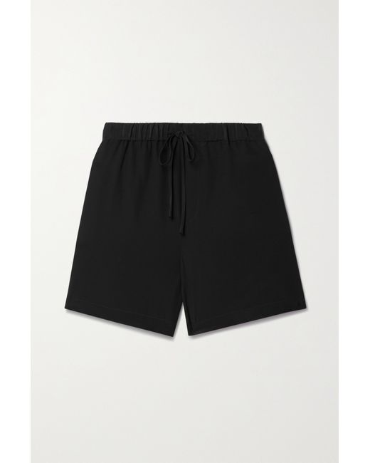 Nili Lotan Frances Silk-crepe Shorts