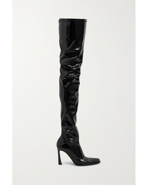 Magda Butrym Latex Over-the-knee Boots