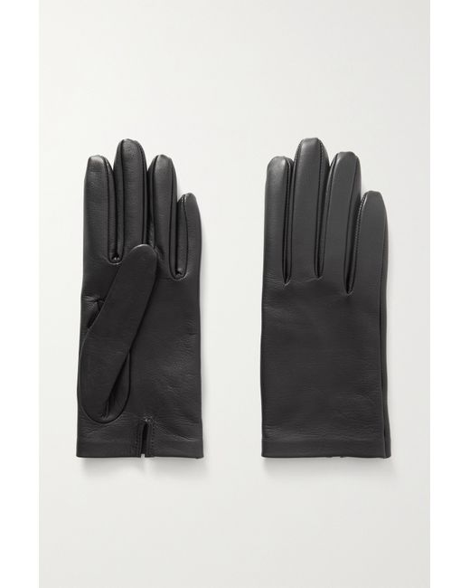 The Row Lorella Leather Gloves
