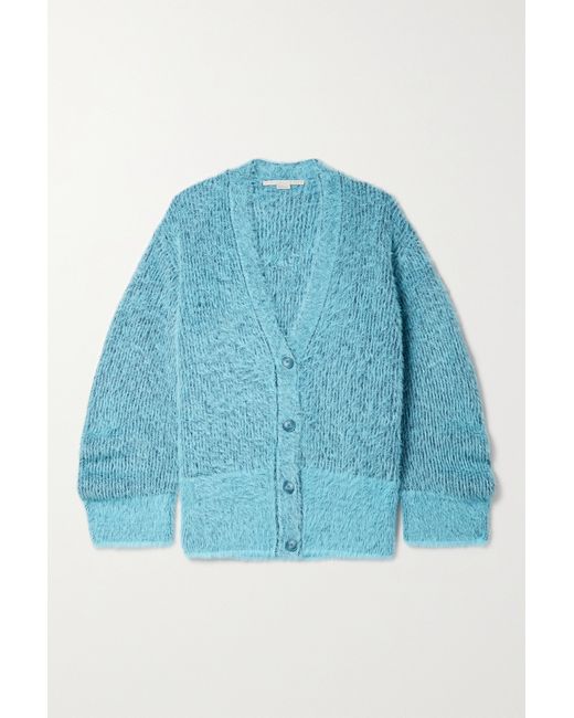 Stella McCartney Net Sustain Brushed Knitted Cardigan