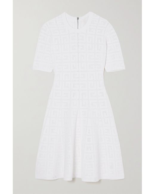 Givenchy Jacquard-knit Mini Dress