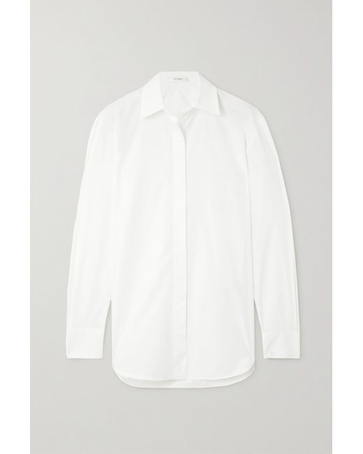 The Row Derica Cotton-blend Shirt