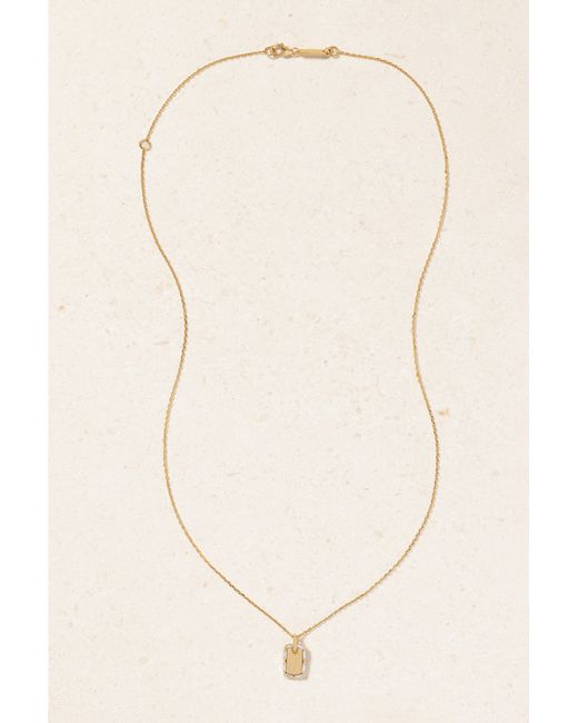 Suzanne Kalan Mini 18-karat Diamond Necklace One