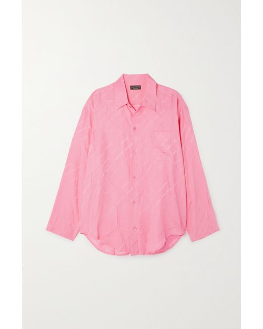 Balenciaga Cotton-jacquard Shirt