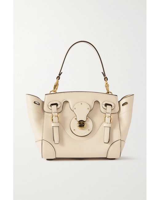 Ralph Lauren Collection Soft Ricky Small Leather Tote