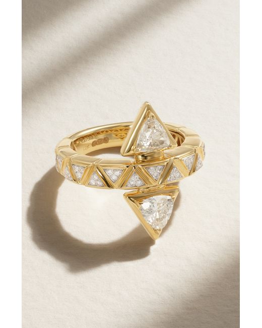 Marina B Triangoli Freccia 18-karat Diamond Ring
