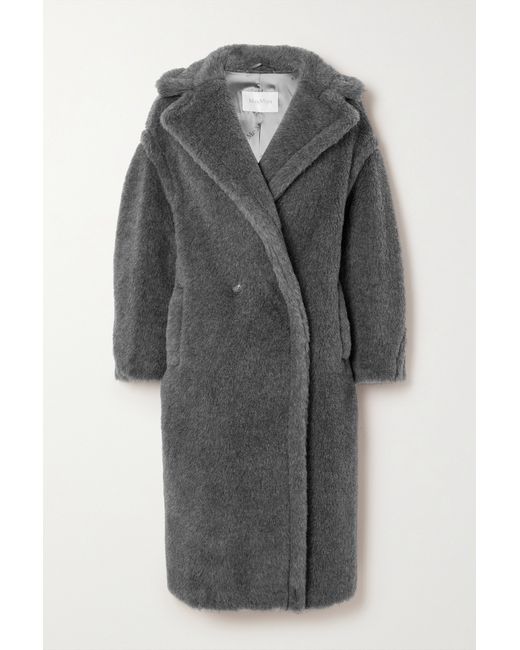 Max Mara Teddy Bear Icon Oversized Wool Alpaca And Silk-blend Coat