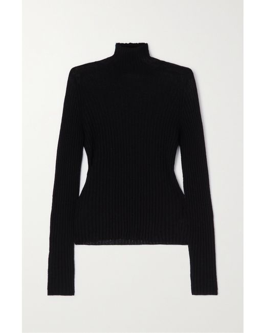 Saint Laurent Ribbed-knit Sweater